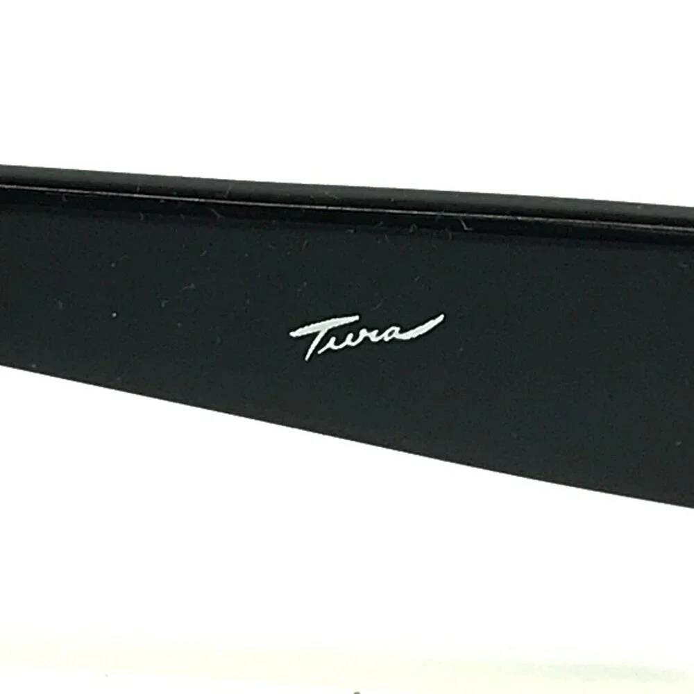 Tura Eyeglasses Frames MOD.152 PEG Black Blue Abstract Gray Semi Rim 53-15-130